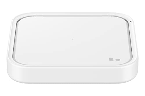Samsung Wireless Charger Single Fast Charging 2.0 con Power Adapter 25W, Blanco