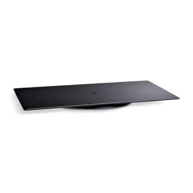 Meliconi Rotobase Elite M, Soporte Giratorio para Monitor y TV, Base Giratoria 360°, Carga 70 Kg, Cristal Templado, Negro