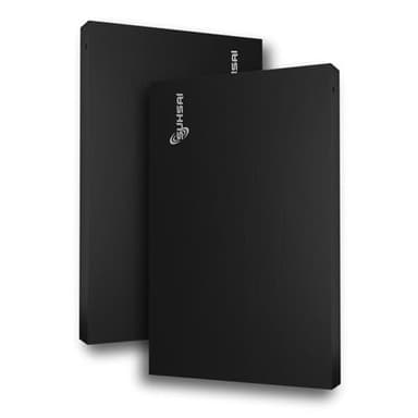 SUHSAI Disco Duro Externo portátil USB 2.0 HDD Backup 250GB Disco Duro ultradelgado de Transferencia de Datos de Alta Velocidad Compatible con PC, Mac, Windows, Escritorio (Negro)