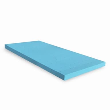 HOMEDI Topper Viscoelástico para Colchón - Sobrecolchón de Espuma de Memoria - Medidas: 140 x 190 cm x 5 cm