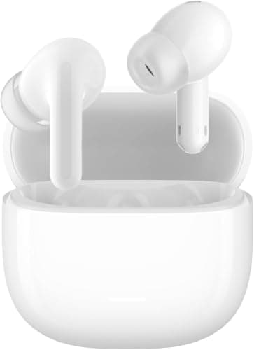 Xiaomi Redmi Buds 6 Lite | Auriculares Inalámbricos Bluetooth con Cancelación de Ruido | Cascos Inalámbricos con 30h de Duración | Headphones con Triple Micrófono | Audífonos Blancos