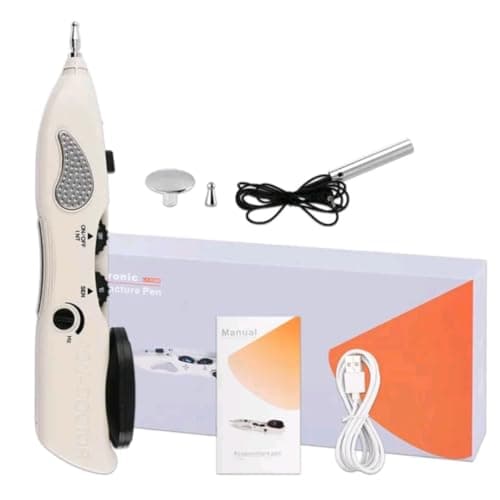 ANIORTECARE - Pointer fisioterapia, pointer recargable con ajuste de intensidad y frecuencia, acupuntura masaje pen, estimulador muscular, electropuncion