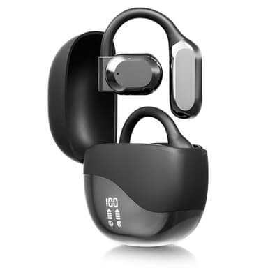 Auriculares Traductor en Tiempo Real, Auriculares de Traducción en Línea, Auriculares de interpretación simultánea, Admite más de 144 Idiomas Diferentes, Ideales Para Viajes y Aprendizaje (Negro)