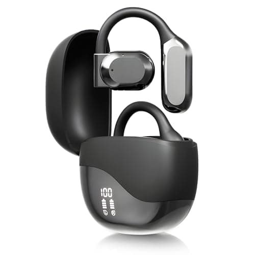Auriculares Traductor en Tiempo Real, Auriculares de Traducción en Línea, Auriculares de interpretación simultánea, Admite más de 144 Idiomas Diferentes, Ideales Para Viajes y Aprendizaje (Negro)