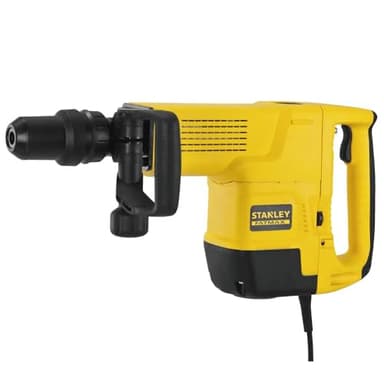 STANLEY FATMAX Martillo Demoledor SDS-MAX 10Kg 1.600W, Energía de Impacto 5-15J, Control de Velocidad, Empuñadura Engomada, Incluye Maletín - SFMEH230K-QS