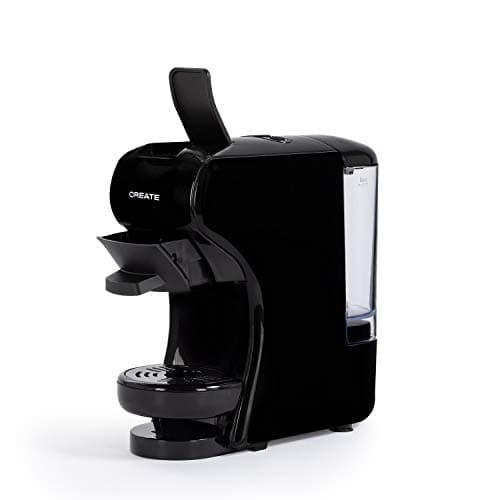 CREATE / POTTS STYLANCE/Cafetera multicápsula express y café molido Negro / 19 bar, programable, ligera y compacta, tanque 600ml, sistema Thermoblock, apta para café en todos sus formatos, 1450 W