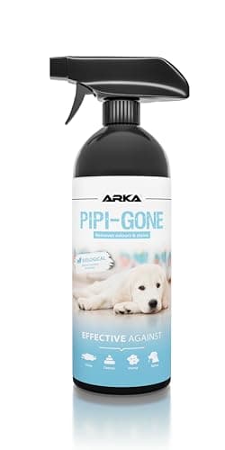 ARKA Pipi-Gone neutralizador de olores 750 ml - Limpiador enzimático Concentrado - eliminador de olores y Manchas contra Todos los olores, como orina o excrementos de Perro