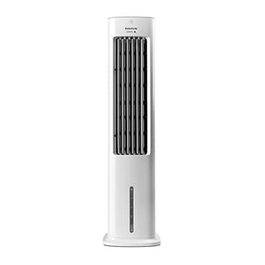 Taurus Snowfield Babel - Climatizador evaporativo, aire acondicionado portátil, ventila, refresca, humidifica, 3velocidades, 3modos, temporizador, depósito extraíble, control remoto, 2 hielos, 85cm