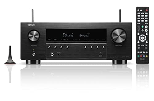 Denon AVR-S970H Receptor AV 8K, amplificador de cine en casa de 7.2 canales, Dolby Atmos, DTS:X, sonido envolvente Dolby y DTS Neural:X, compatible con Alexa, Bluetooth, AirPlay 2 y HEOS Audio