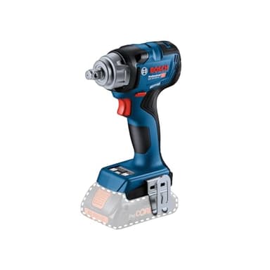 Bosch Professional 18V System atornillador de impacto a batería GDS 18V-330 HC (par de apriete 330 Nm y par de arranque 560 Nm, preajuste con tres velocidades)