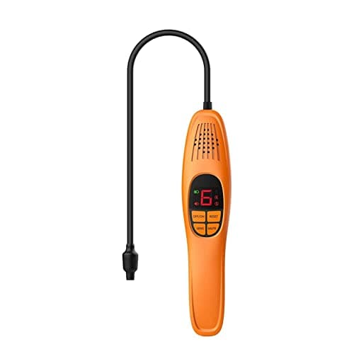 Elitech LD-100+ Detector De Fugas De Refrigerante con Sensor De Diodo,R32 R134a R410 R600a Precisión para HVAC, Automóviles Y Bombas De Calor