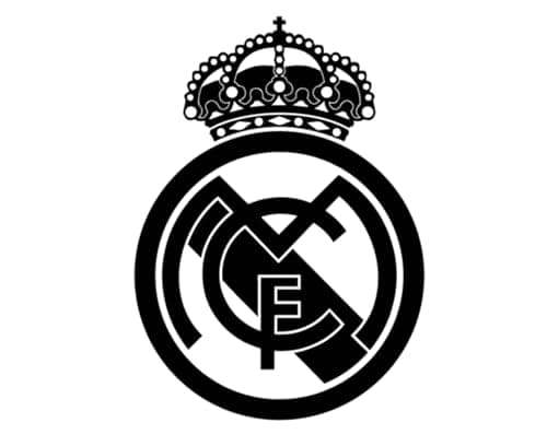 Vinilo, Adhesivo, Pegatina Personalizada Escudo Equipo de Futbol: Decora con Pasión Futbolera (7 x 10 cm, Negro)