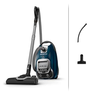 Rowenta Silence Force Effitech - Aspiradora con bolsa silenciosa,solo 57 dB(A) consumo energético reducido, filtración de grado HEPA (≥99,98%),limpieza grandes dimensiones,ergonómica,para alergias