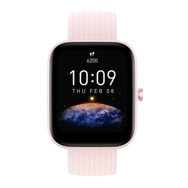 Smartwatch Amazfit Bip 3 con pantalla a color de 1,69", 50 diales, 60 modos deportivos, resistente al agua hasta 5 ATM, reloj deportivo con frecuencia cardíaca y monitor de SpO2
