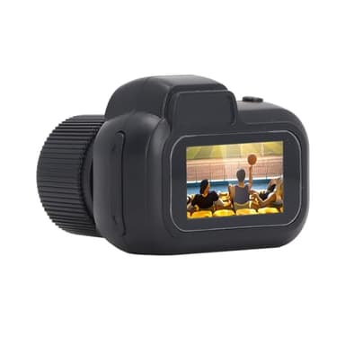 Mini Cámara Digital, 1080P 2Mp HD Cámara Ccd Antigua, Gran Angular 160° Cámara Vlog con Pantalla para Niñas, Niños, Estudiantes Principiantes, Cámara Fotografía Apuntar Y Disparar
