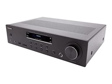Aiwa AMU-120BTBK: Amplificador, Receptor AV, con Bluetooth 5.0, 120W, Puerto USB, Lector Tarjeta SD. Color: Negro