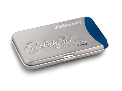Pelikan - GTP Aquamarine - Pack de 6 cartuchos de tinta, en caja de regalo