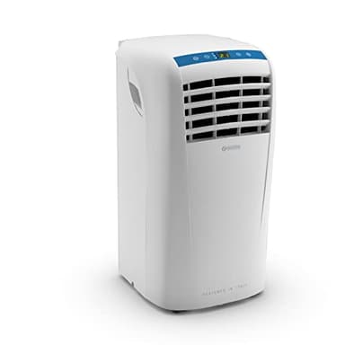Olimpia Splendid-02265 Dolceclima Compact 8X- Acondicionador de aire portátil 3 en 1: refrigeración, ventilación, deshumidificación, 8.000 Btu/H, 2,1 Kw, gas R290, blanco-para habitaciones hasta 60m³