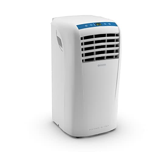 Olimpia Splendid-02265 Dolceclima Compact 8X- Acondicionador de aire portátil 3 en 1: refrigeración, ventilación, deshumidificación, 8.000 Btu/H, 2,1 Kw, gas R290, blanco-para habitaciones hasta 60m³