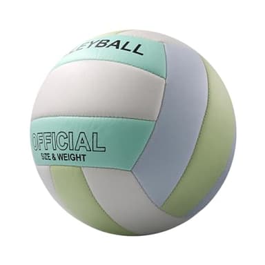 lopituwe Balón de voleibol para exteriores, ingredientes ecológicos, entrenamiento de amplia aplicación, voleibol de entrenamiento de PVC resistente a impactos, Azul