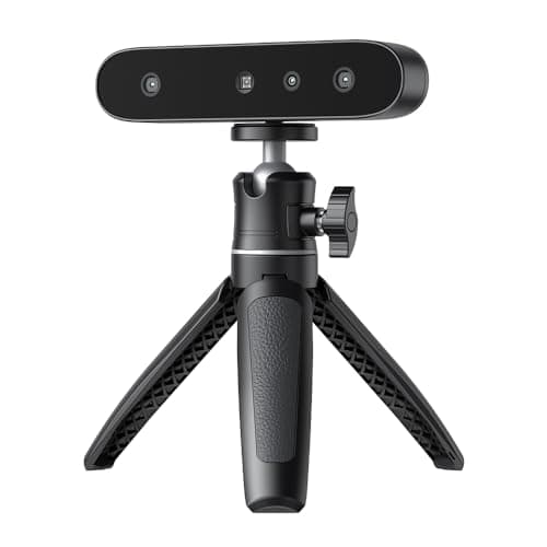 Creality CR Scan Ferret SE - Escáner 3D para impresión 3D modelo 3D, precisión de 0,1 mm, seguimiento antisacudidas, escaneo rápido de 30 fps para Mac Windows, puede escanear objetos negros y