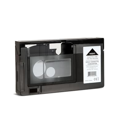 Original Factory Sealed My Needle Store - Adaptador de Casete para Videocámaras SVHS VHS-C a VHS, Ideal para Reproductor de Videocámaras, Cintas y Conversión