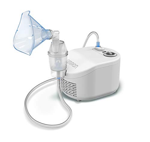 OMRON X101 Easy Nebulizador para niños y adultos, Trata condiciones respiratorias como el asma, Bronquitis, Alergia, La tos y los resfriados con facilidad,