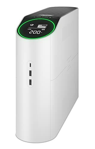 APC Gaming Sistema de alimentación ininterrumpida Back UPS Pro, 2200VA/1320W, Torre, 230V, 4X Tomas Schuko y 2X IEC C13, Luces RGB, Onda sinusoidal Pura, Ártico (Blanco) BGM2200-GR