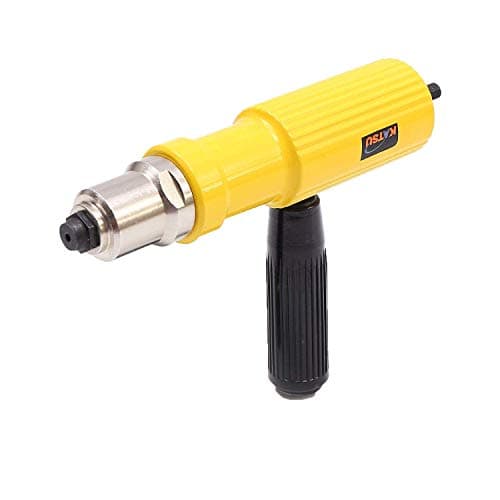 KATSU Adaptador de Remachadora de Pistola de Remache para Taladro Inalámbrico Remachadora Manual Accesorio de Remachado, para Remaches con Tamaños de 3,2mm 4,0mm y 4,8mm