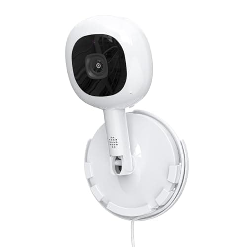 TIUIHU Juego de soportes de pared sin tornillos para monitor Nanit Smart Pro Baby Monitor, sin herramientas, fuerte soporte adhesivo