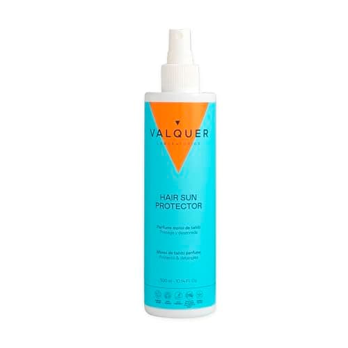 Valquer Spray Protector Solar Capilar. Protección UV. Protege El Cabello Del Sol, Sal Y Cloro. Con Acondicionador Desenredante Y Vitamina B5. Monoi De Tahiti - 300 Ml