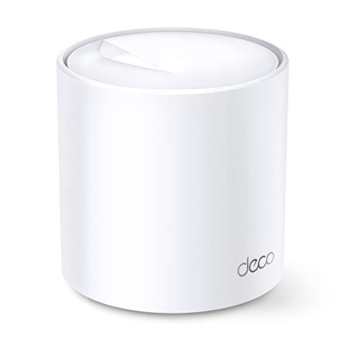 TP-Link Deco X20 - Sistema WiFi 6 Mesh, AX1800 Doble Banda, 2X Puertos Gigabit, MU-MIMO, OFDMA, Seguridad WPA3, Modo Router/Punto Acceso