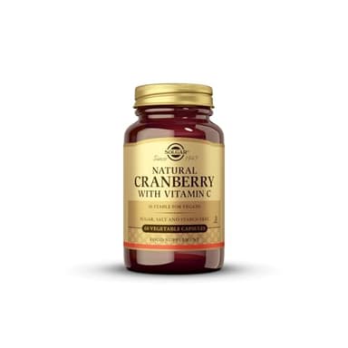 Solgar | Arándano Rojo con Vitamina C | 60 Cápsulas vegetales