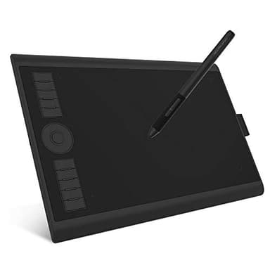 GAOMON M10K Pro Tableta Gráfica de 10'' con AP32, Soporta la Función OTG&Radial, Compatible con Android/Windows/Mac, Adecuada para e-Aprendizaje y Oficina en casa