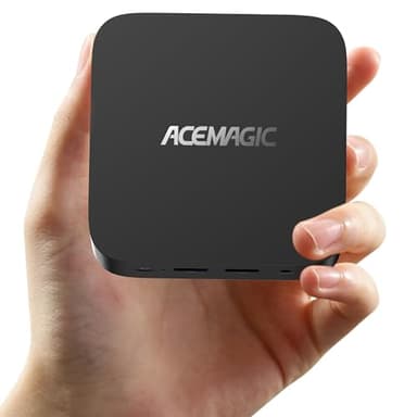 ACEMAGICIAN V1 Mini PC, Ιntel Twin Lake-N150 (hasta 3,6 GHz), 16GB DDR4 512GB M.2 2280 SSD, Mini Ordenador De Sobremesa Gigabit Ethernet,4K UHD,para Negocios Oficina en Casa