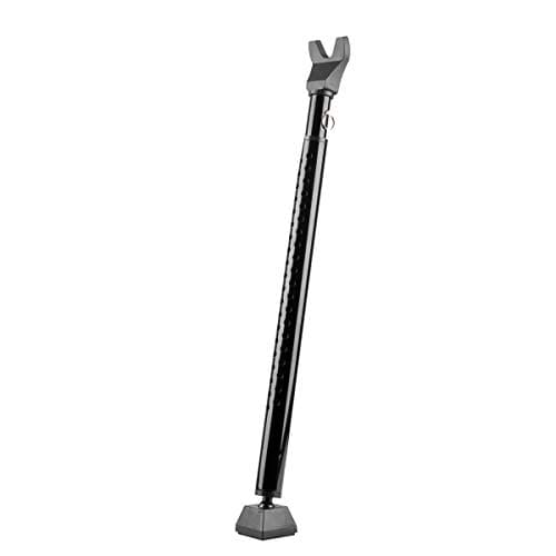Amazon Basics Barra de seguridad ajustable, 69,8 cm, negro, 1 unidad