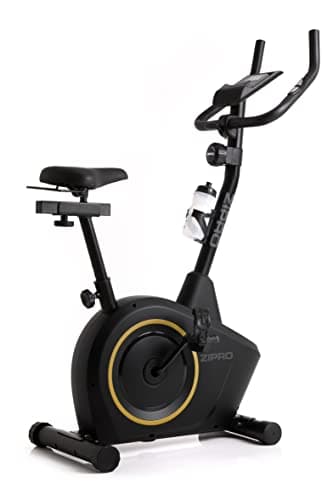 Zipro Bicicleta de entrenamiento en casa Boost Gold, Bicicletas estáticas, Bicicleta magnética de entrenamiento, Bicicleta ergométrica 120kg, Bicicleta de interior, Bicicleta de entrenamiento en casa