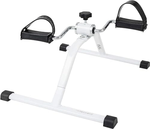 TechFit PED1 Mini Bicicleta Estática para Uso Doméstico y de Oficina, Máquina de Entrenamiento Fácil para Brazos y Piernas, Adecuada para Recuperación