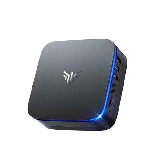 NiPoGi AK1Plus Mini PC,Ιntel Alder Lake-N95(hasta 3.4GHz,15W), 16GB DDR4 512GB M.2 SSD,Mini Ordenadores de Sobremesa,2xHDMI/4K@60Hz/BT4.2/RJ45-LAN, Mini Computadora para Negocios/Escuela
