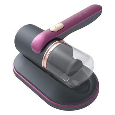 Aspiradora Dormitorio - Dispositivo succión Fuerte de 10 kpa, aspiradora Colchones Cama | Zuniex Multiusos Eliminación ácaros del Polvo, Kit portátil Limpieza Profunda, 68 W de Mano para sofá Cama