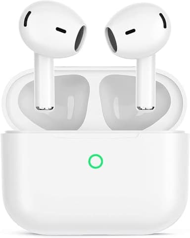 Auriculares Inalámbricos Bluetooth, Bluetooth 5.3 con 4 HD Mic, 48H HiFi Estéreo Cancelacion Ruido Deportivosb Cascos Inalambricos,IPX8 Control Táctil In Ear Auriculares para iPhone/iOS/Android