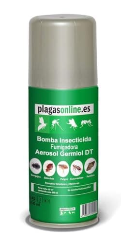 Bomba Insecticida Fumigadora 100ml anti Chinches, Ácaros, Pulgas, Cucarachas…