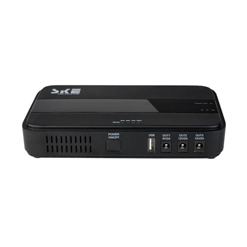 SKE Mini SAI 10400mAh Mini UPS SAI para Router Modem SAI Viene con Puerto USB