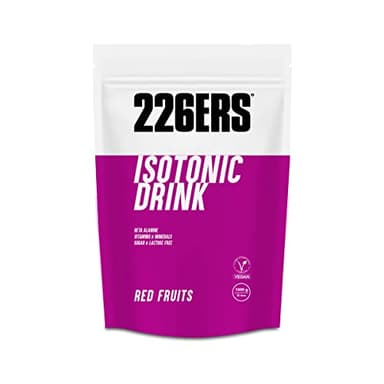 226ERS - Isotonic Drink, Bebida Isotónica para Deportistas, en Polvo, Hidratos de Carbono, Sales Minerales y Vitaminas, Ejercicios Intensos, Hidratación y Recuperación, Sabor Frutos Rojos, 1 kg
