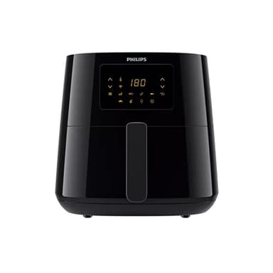Philips Essential Conectada Airfryer XL, 6.2L, Freidora sin Aceite, Wi-Fi, Tecnología Rapid Air, 13 Funciones, Pantalla Táctil, HomeID App, Negro (HD9280/90)