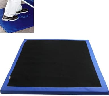 Almohadillas desinfectantes para el hogar, alfombrilla desinfectante de zapatos para desinfección de entrada, felpudo de limpieza de esponja para el hogar, hotel, restaurante, hospital, tapetes
