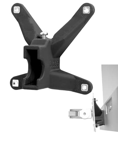 3IDEE Adaptador VESA Compatible con Monitor HP (M22f, M24f, M24fw, M24fd, M27f, M27fw, M27fq, M27fd, M32f, M32fw) - Soporte Monitor sin VESA - para Montaje en Monitor o Soporte de Pared