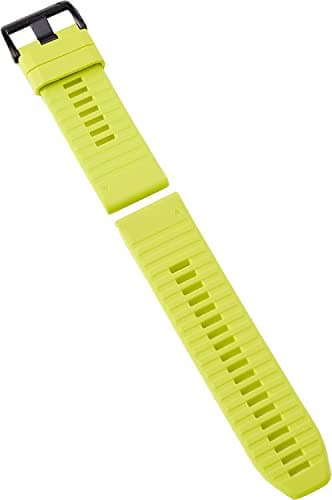 Garmin QuickFit 26 correas de reloj – Amp silicona amarilla