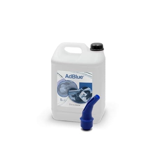 ErrecHome AdBlue® Aditivo para Motores diésel con Boquilla, a Base de urea para la reducción de emisiones de NOx, Conforme a ISO 22241-1, bidón de 5 L