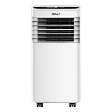 JOCCA - Aire Acondicionado Portátil 9000 BTU con Control Remoto/Pingüino Temporizador 24 Horas/Potencia 970W / Ruido <65 DB/Volumen de Aire 320 M3 por H/Con Ruedas /16M2 (9000 BTU)